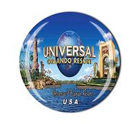 Universal Orlando Resort Orlando Florida USA Fridge Magnet Souvenir Gift Decor Magnetic Sticker