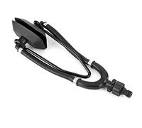 Universal Outboard Motor Flusher, Outboard Boat Motor Water Flusher Dual Feed Large Rectangular Ear Muffs Fast Connection