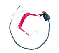 Universal Outboard Motor Lanyard Kill Switch Tether Compatible with Most Outboard Engines(A)
