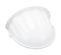 Universal Outdoor Camera Cover, Security Camera Sun Rain Shade Cover Shield, Hard Protective Roof for Dome Bullet Type Surveillance Camera (White)