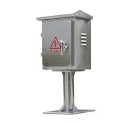 Universal Outdoor Electrical Junction Box, Weatherproof Metal Enclosure with Mounting Plate for DIY Projects and Electronic Equipment Protection