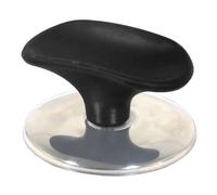 Universal Pan Lid Handle 6cm Saucepan Slow Cooker Steamer Pot Knob (Black / Chrome Silver)