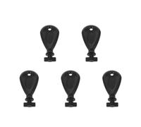 Universal Paper Towel Dispenser Key Replacement Black 5pcs | ABS Plastic Backup Access Tool, Smooth Simple Design, Suits Jumbo Rolls, Towel Holders, Public Washrooms and Maintenance