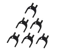 Universal Paper Towel Dispenser Replacement Key with 38mm & 22mm Fork, Compatible with Commercial Hand Towel Holders, Washrooms, Offices & Public Facilities - 6 Pack