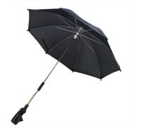 Universal Parasol Umbrella for Pram, Pushchair, Stroller & Buggy - 73cm UV Sun Shade, Water-Resistant, Easy-Open Push Button & Quick-Detach Clamp