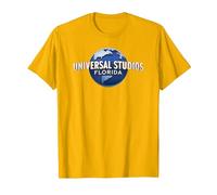 Universal Parks Universal Studios Florida T-Shirt, Men, Golden Yellow, Medium