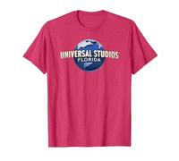 Universal Parks Universal Studios Florida T-Shirt, Men, Red Heather, X-Large