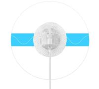 Universal Patch for CGM and Insulin Pumps 20 Pack,21mm Holes,Waterproof & Sweatproof Resistant Clear Adhesive Patch,Pre-Cut Adhesive Tape in Durable and Breathable Material
