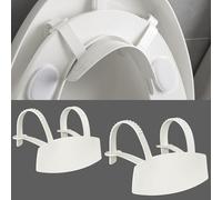 Universal Pee Deflector for Toilet Seat with Toilet lid Lifter, Toilet Splash Guard Prevents Kids and Adult from Peeing Splash Size 11.5 * 8.3” (2)
