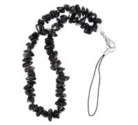 Universal Phone Hanging Rope Crystal Charm Lanyard with Fixing Rope | Crystal Stones Design, Easy Install Loop, Bag Decoration and DIY Mobile Phone Cases