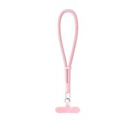Universal Phone Lanyard with Clip Upgraded Anti-Drop 360° Rotation Adjustable Neck/Crossbody Strap for All Phone Cases(Pink-A)