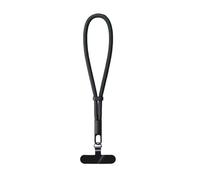 Universal Phone Lanyard with Clip Upgraded Anti-Drop 360° Rotation Adjustable Neck/Crossbody Strap for All Phone Cases(Black-A)