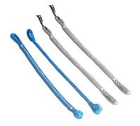 Universal Pigtails Set 4 Kite Kitesurf Kiteboarding Line 1000KG Supplies Gray Blue, Grey Blue, 4 Pieces