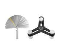 Universal Piston Ring Squaring Tool for End Gap 2-5inch Bores (Squaring Tool+Feeler)