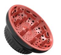 Universal Portable Blow Dryer Diffuser for Curly and Natural Wavy Hair, Hair Dryer Diffuser for Curly and Natural Wavy Hair (Black&Red)