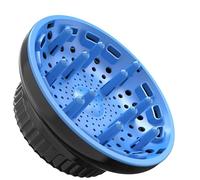 Universal Portable Blow Dryer Diffuser for Curly and Natural Wavy Hair, Hair Dryer Diffuser for Curly and Natural Wavy Hair (Black&Blue)