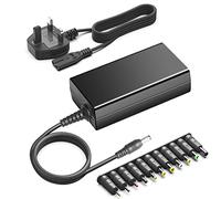 Universal Power Supply Adapter AC 100-240V DC 18V 18.5V 19V 11 Connectors 5.5*2.1mm/6.5*4.4mm for Samsung LG TV Soundbar Speaker Asus Sony Acer AOC BenQ MSI Monitor Trigkey S5 S7 MINI PC Charger PSU