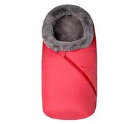 Universal Pram Footmuff Cosy Toes Bunting Bags Thicken Winter Warm Trendy Outdoor Windproof Rainproof for All Pushchairs Strollers Buggy Car Seat (Red)