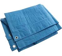 Universal Premium Cover 120 GSM Tarpaulin with Eyelets KAV Blue One Size