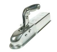 UNIVERSAL PRESSED STEEL TOW BAR BALL HITCH COUPLING FOR 50MM SQUARE DRAW BAR MP80 MAYPOLE