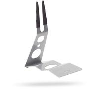 Universal Pro bicycle stand foot support, all models, sturdy rigid, gray black,