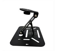 Universal Projector Bracket with 1/4 Inch Screw Desk, Ceiling and Wall Mount Adjustable Foldable Stand Black