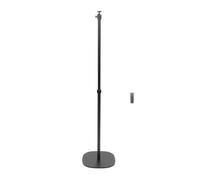 Universal Projector Stand, 65cm to 120cm Height Adjustable 360° Rotatable Phone Stand, Floor Vertical Screw Mount Stand for Home Office Stage Studio Outdoor
