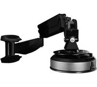 Universal Projector Stand - Pneumatic Wall/Ceiling Mount Adjustable Rotary Telescopic Bracket for Office and Home Theater Heavy-Duty Projector Shelf Hanger