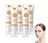 Universal Protect Tinted Moisturizer with SPF 50+ P Fou - All-in-One Tinted Foundation with SPF 50+ Sun Protection, Da - SPF 50+ P Tinted Sunscreen Moisturizer, Multi-Purpose F (5 boxes)