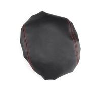 Universal Protector Car Arm Rest Box Protective Cover Armrest Lid Leather Cover For Ford For Mondeo 2007-2012(Black-red line)