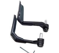 Universal Protector Modification Protective Gear CNC Aluminum Alloy Motorbike Hand Guard Handguard Shield Windproof CYPMDW(Black)