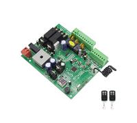 Universal Pull Arm Door Machine Motherboard 24V Electric Swing Gate Opener Control Board Automatic Gate Door Controller Actuator for Swing Gate,Sliding Door(Board with 2 remotes)