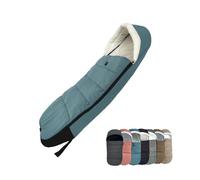 Universal Pushchair Footmuff for Babyzen YOYO/YOYO2 & Bugaboo, Waterproof Oxford Base, Easy-Clean, Warm Foot Cover for Strollers (Standard, Aqua)
