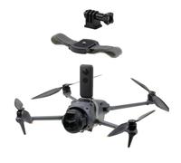 Universal Quadcopter Camera Mounts for DJI Mavic 4 Pro Air 3S Mavic 3 Drone, with 1/4 Inch Screw Upper Adapter for Insta360 X5/DJI Action 5 Pro Panorama Action Camera/Light Extension Bracket
