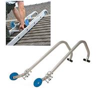Universal Quick Fit Roof Ladder Hook Kit for Extension Ladders with Wheels & Fixings