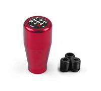 Universal Racing 5 Speed Gear Shifter Knob Manual Automatic Car Interior Replacement Accessories Gear Shift Knob(Red)(Red)