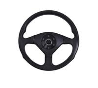 Universal Racing Steering Wheel,Racing Steering Wh Universal 360mm Black Flat Steering Wheel, Modified Sports Racing Style