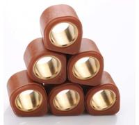 Universal Racing Variator Slider Roller Weights 16x13mm 5.5g 6g 7g Compatible With Speedfight Looxor 50 Speedfight Squab 50cc Scooter Parts Aftermarket Replacement(7G)