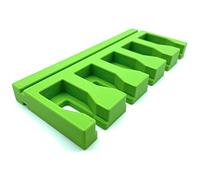 Universal Rack for 5 Ratchet Clamps Compatible with Festool MFT/3 Table and Works with Most Brands of mft Clamps