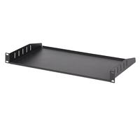 Universal Rack Shelf 1U - Black SRKS1U