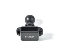 Universal Radio Bracket, Walkie-talkies Back Clip Mount with 25mm 1" Ball Adapter Compatible with RAM Mounts B Size Double Socket Arm