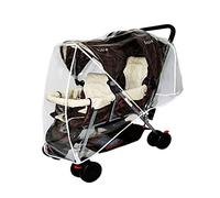 Universal Rain Cover Baby Stroller Buggy for Pushchair Transparent Travel Weather Shield Raincover Windproof Pram Parts Accessories