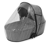 Universal Raincover for 2 in 1 Carrycot & Travel Systems - Clear Waterproof PVC - All-Weather Protection for Baby Strollers - Fits Most Carrycot, Stroller, Pushchair