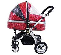 Universal Raincover for Silver Cross Wayfarer Carrycot Ventilated