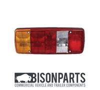 HELLA 2SK 003 567-331 Rearlight - Bulb - 24/12V - Fitting/Bolted - Lens Colour: Multi-coloured - Plug: Screw Contact - left - Quantity: 1