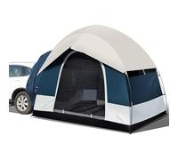 Universal Rear Tent SUV Tent for Camping, 6 Person Car Camping Tent, SUV Tailgate Tent for Outdoor, Easy to Set Up Tent with Rain Roof, 250 x 250 x 210 cm, for Car, CUV, Bus, Minivan