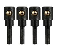 Universal Rear Windshield Washer Nozzle 4Pcs - Single Hole Spray Head Replacement for VW Golf, Skoda, Audi A3/A4/A6, Car Wiper Fluid Jet - Energy Class A