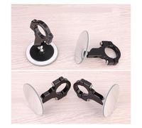 Universal Rearview Mirror Wide Vision Convex Motorcycle Handlebar Mount Rear Side Mirror Blind Spot Rimless 360 Degree Rotation,Motorcycle Mirrors Rearview