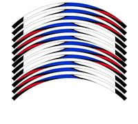 Universal Reflective Motorcycle Wheel Stickers Reflective Rim Decal Stripe Tape For YAMAHA For Mt07 2020 2021 2022(Style 6)