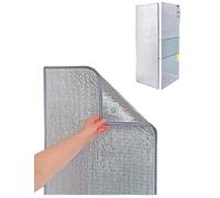 Universal Refrigerator Cover - Insulated Blanket for Freezer & Cold Storage, Thermal Reflective Film Sunshade, 50x70cm & 60x184cm Options, Gray Color, Energy Saving Solution
